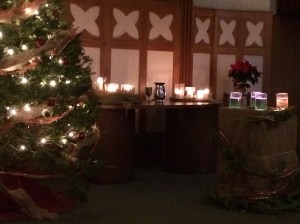 From the 2015 Candlelight Service at First Hamilton Christian Reformed Church. 